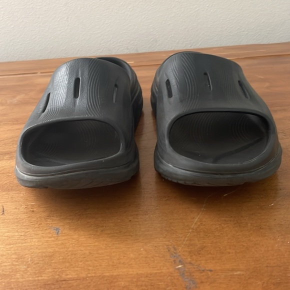 Hoka Black Slide Sandals Size 8 main image 5